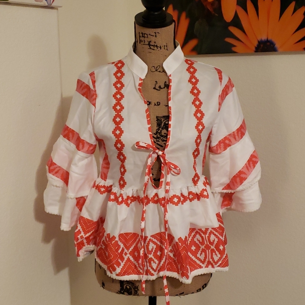 Fiesta Peasant Top